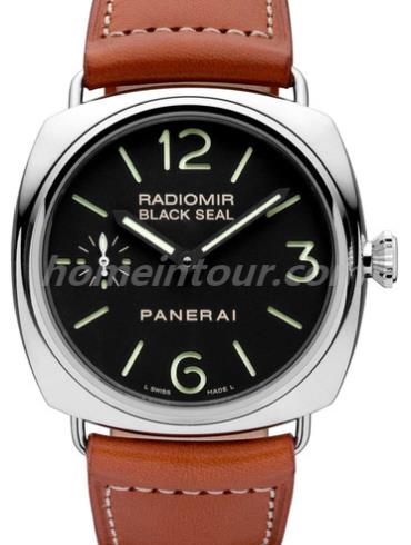 沛纳海PAM00183男表Radiomir系列-棕色表带/表径45mm