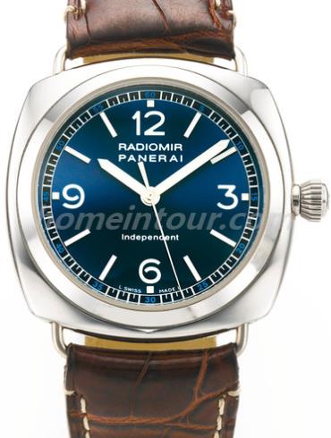 沛纳海PAM00080男表Radiomir系列-棕色表带/表径42mm