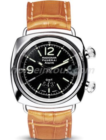 沛纳海PAM00046男表Radiomir系列-棕色表带/表径40mm