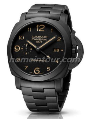 沛纳海PAM00438男表LUMINOR 庐米诺-黑色表带/表径44mm