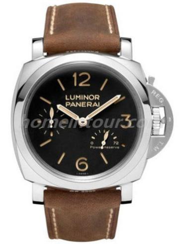 沛纳海PAM00423男表LUMINOR 庐米诺-棕色表带/表径47mm