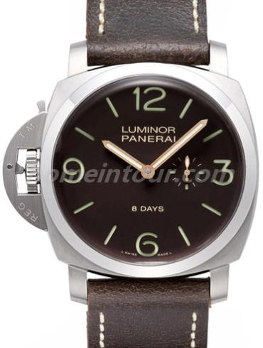 沛纳海PAM00368男表LUMINOR 庐米诺-棕色表带/表径47mm