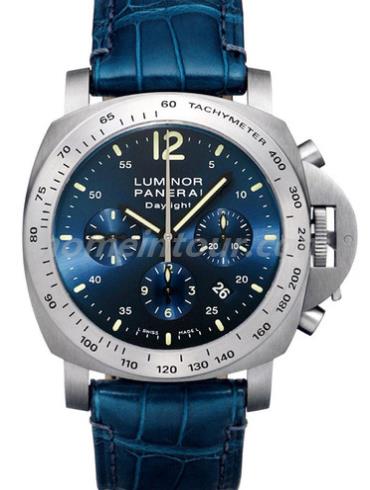 沛纳海PAM00326男表LUMINOR 庐米诺-蓝色表带/表径44mm