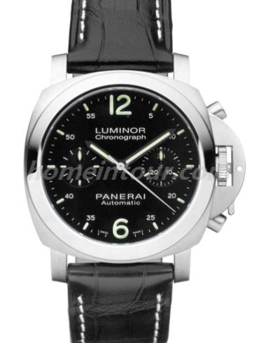 沛纳海PAM00310男表LUMINOR 庐米诺-黑色表带/表径40mm