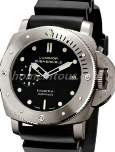 沛纳海PAM00305男表LUMINOR 庐米诺-黑色表带/表径47mm