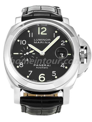 沛纳海PAM00301男表LUMINOR 庐米诺-黑色表带/表径44mm