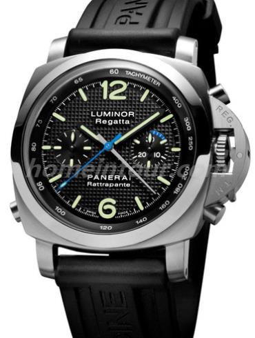 沛纳海PAM00286男表LUMINOR 庐米诺-黑色表带/表径44mm