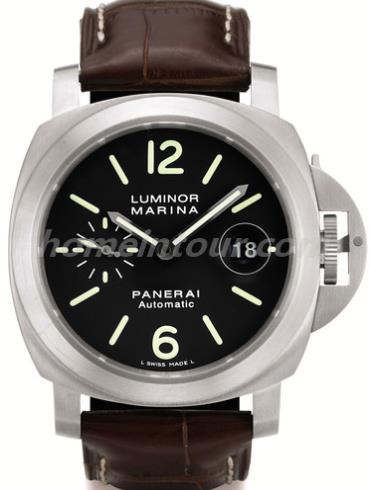 沛纳海PAM00240男表LUMINOR 庐米诺-棕色表带/表径44mm
