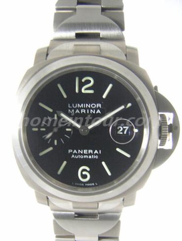 沛纳海PAM00221男表LUMINOR 庐米诺-银色表带/表径44mm