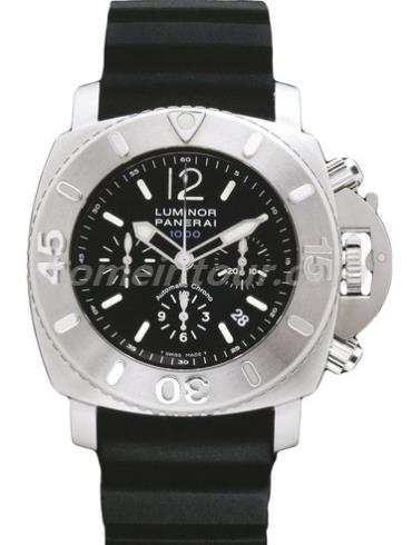 沛纳海PAM00202男表LUMINOR 庐米诺-黑色表带/表径47mm