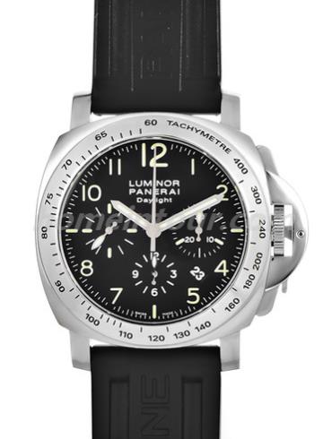 沛纳海PAM00196男表LUMINOR 庐米诺-黑色表带/表径44mm