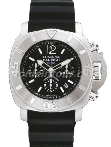 沛纳海PAM00187男表LUMINOR 庐米诺-黑色表带/表径47mm