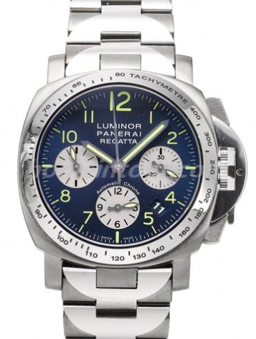 沛纳海PAM00168男表LUMINOR 庐米诺-银色表带/表径40mm