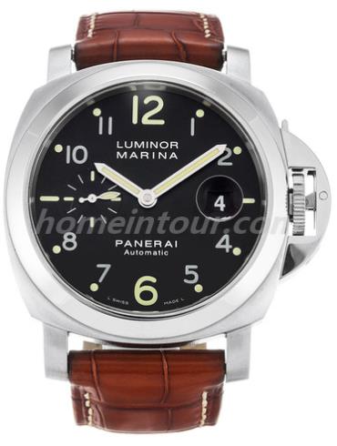 沛纳海PAM00164男表LUMINOR 庐米诺-棕色表带/表径44mm
