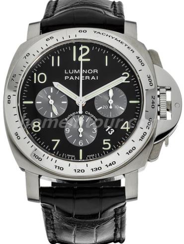 沛纳海PAM00162男表LUMINOR 庐米诺-黑色表带/表径42mm