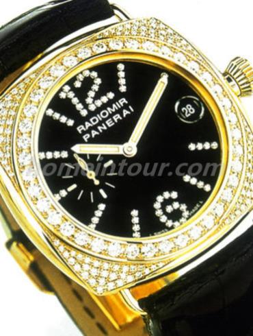 沛纳海PAM00144男表LUMINOR 庐米诺-黑色表带/表径44mm