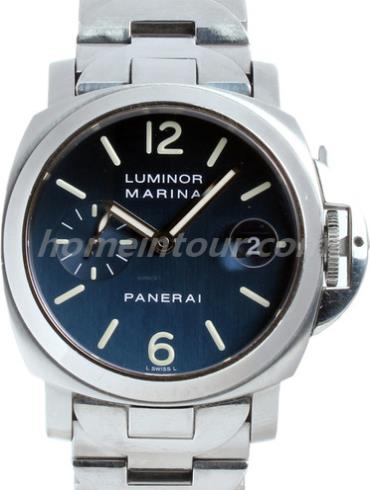 沛纳海PAM00120男表LUMINOR 庐米诺-银色表带/表径40mm