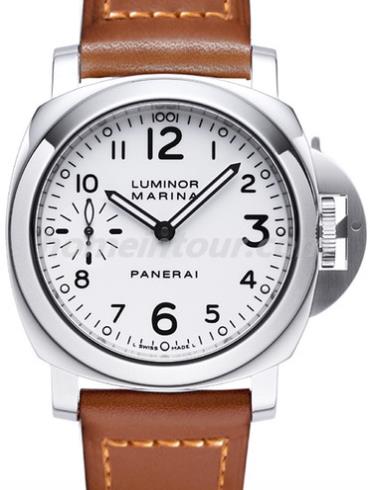 沛纳海PAM00113男表LUMINOR 庐米诺-棕色表带/表径44mm
