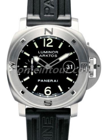 沛纳海PAM00092男表LUMINOR 庐米诺-黑色表带/表径44mm