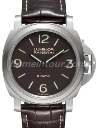 沛纳海PAM00562男表LUMINOR 庐米诺-棕色表带/表径44mm