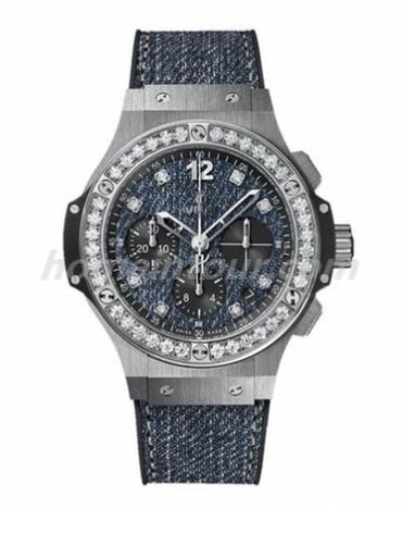 宇舶341.SX.2770.NR.1204.JEANS16女表BIG BANG系列-蓝色表带/表径41mm