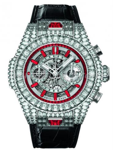 宇舶411.WX.9042.LR.9942男表BIG BANG系列-黑色表带/表径45mm