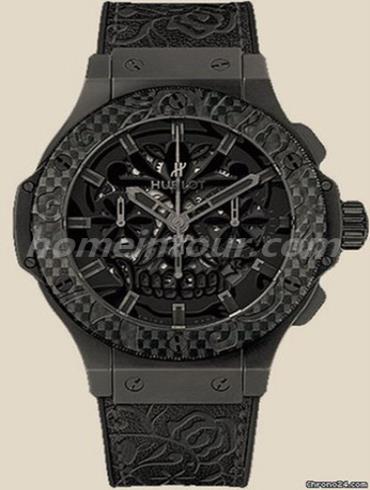 宇舶311.CQ.1110.VR.FDK15男表BIG BANG系列-黑色表带/表径44mm