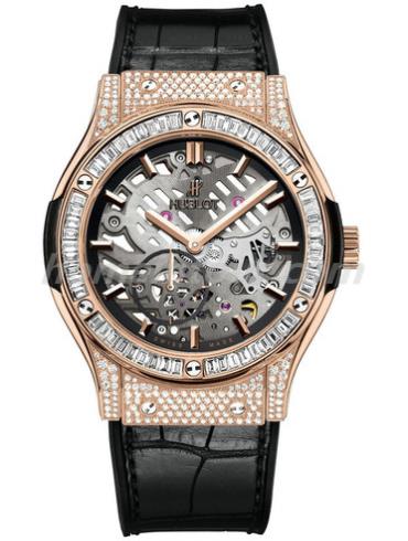 宇舶515.OX.0180.LR.0904男表经典融合系列-黑色表带/表径45mm