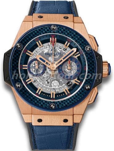 宇舶701.OQ.0138.GR.SPO14男表王者至尊系列-蓝色表带/表径48mm