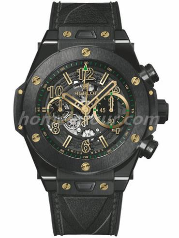 宇舶411.CX.1189.VR.USB16男表BIG BANG系列-黑色表带/表径45mm