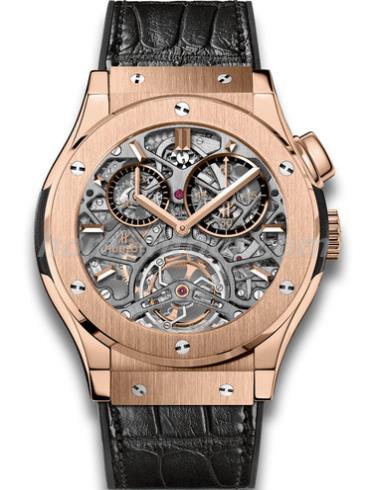 宇舶506.OX.0180.LR男表经典融合系列-黑色表带/表径45mm