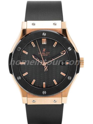 宇舶511.CO.1780.RX男表经典融合系列-黑色表带/表径45mm