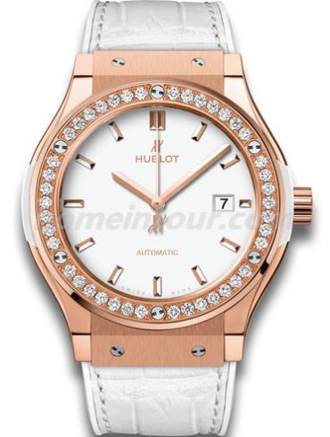 宇舶542.OE.2080.LR.1204男表经典融合系列-白色表带/表径42mm