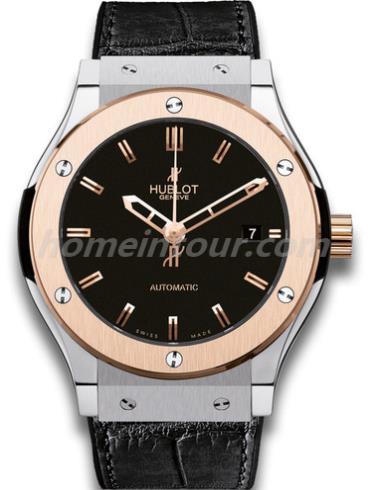 宇舶511.NO.1180.LR男表经典融合系列-黑色表带/表径45mm