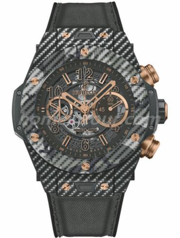 宇舶411.YT.1198.NR.ITI16男表BIG BANG系列-黑色表带/表径45mm