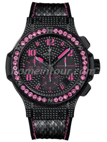 宇舶341.SV.9090.PR.0933女表BIG BANG系列-黑色表带/表径41mm