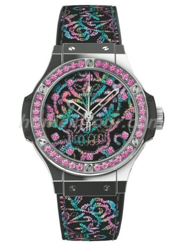 宇舶343.SS.6599.NR.1233女表BIG BANG系列-糖果色表带/表径41mm