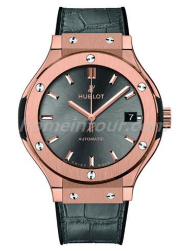 宇舶565.OX.7081.LR男表经典融合系列-灰色表带/表径38mm