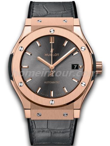 宇舶511.OX.7081.LR男表经典融合系列-灰色表带/表径45mm