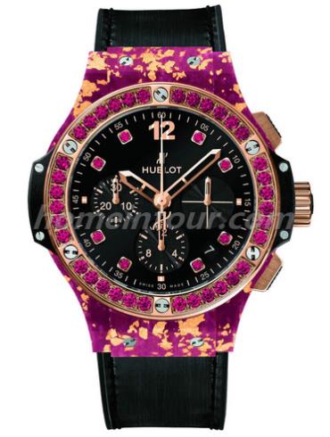 宇舶341.XP.1280.NR.1213男表BIG BANG系列-黑色表带/表径41mm