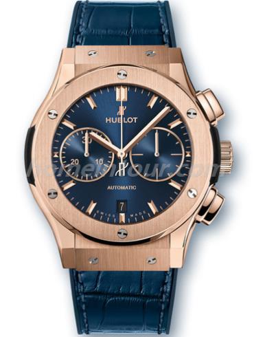 宇舶521.OX.7180.LR男表经典融合系列-蓝色表带/表径45mm