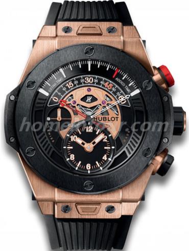 宇舶413.OM.1128.RX男表BIG BANG系列-黑色表带/表径45mm