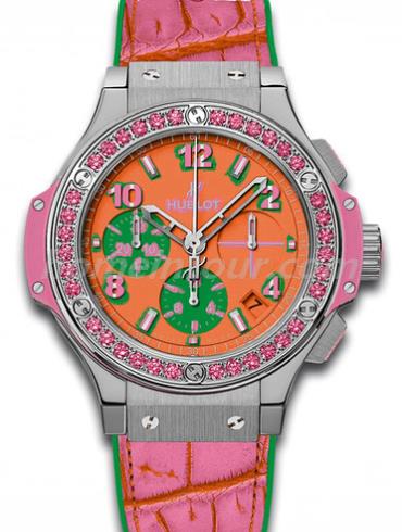 宇舶341.SP.4779.LR.1233.POP15男表BIG BANG系列-粉色表带/表径41mm