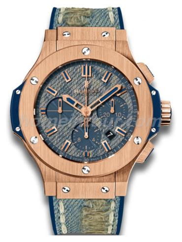 宇舶301.PL.2780.NR.JEANS男表BIG BANG系列-蓝色表带/表径44mm