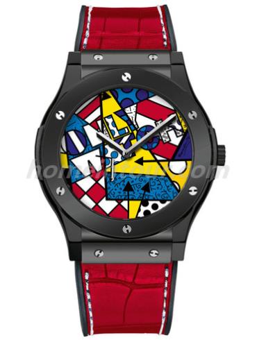 宇舶515.CS.0910.LR.OWM15男表传世之作系列-红色表带/表径45mm