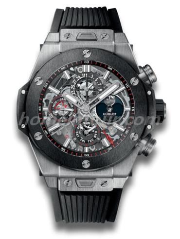 宇舶406.NM.0170.RX男表BIG BANG系列-黑色表带/表径45mm