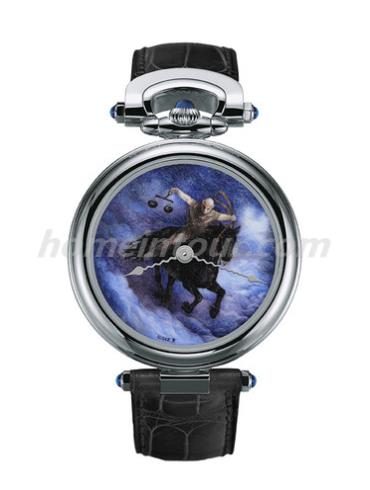 播威AF43593男表Fleurier系列-黑色表带/表径43mm