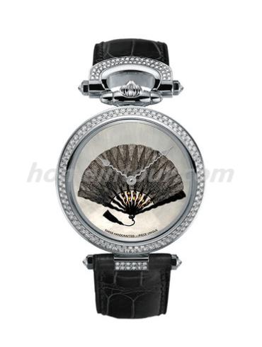 播威AF39567-SD123女表Fleurier系列-黑色表带/表径39mm