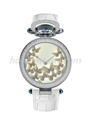 播威AF39560-C123女表Fleurier系列-蓝色表带/表径39mm
