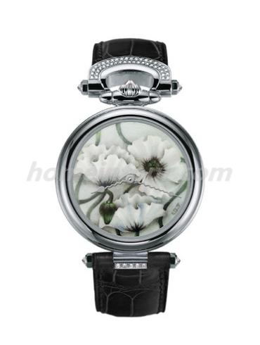 播威AF39554-S23-G4女表Fleurier系列-黑色表带/表径39mm